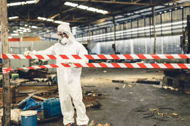 Professional Drug Lab Cleanup technician working in Weston, OH